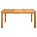 vidaXL Jedálenský stôl 150 x 85 x 75 cm Masívne dubové drevo Prírodná