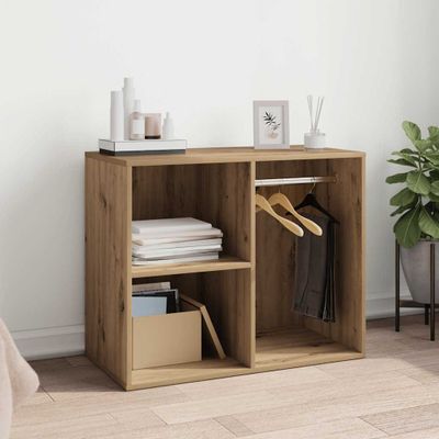 vidaXL šatníková skriňa Artisan dub 80x40x65 cm Engineered Wood