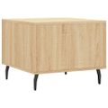 vidaXL Konferenčné stolíky 2 ks dub sonoma 50x50x40cm kompozitné drevo