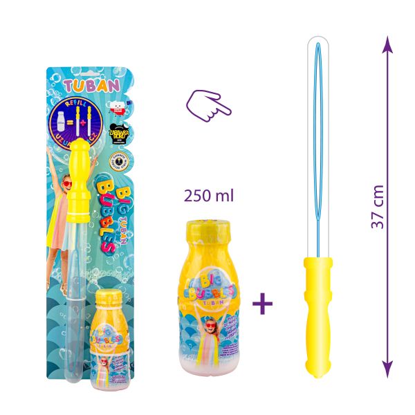 Sada Bublinový meč + tekutina 250 ml (dvojitá náplň)