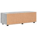 vidaXL Drevená skrinka 100,5 x 39 x 30 cm Sivý Sonoma Kompozitné drevo