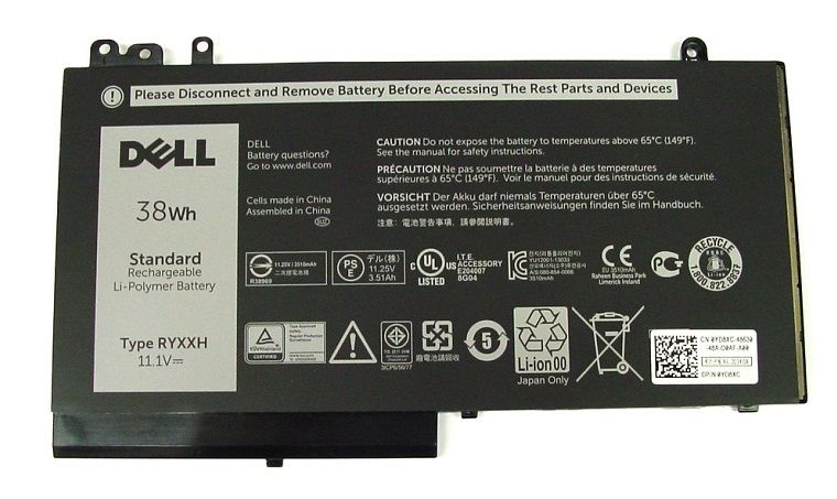 Dell Batéria 3-cell 38W/HR LI-ON pre Latitude 3100,3150,3160,E5250,E5450,E5550