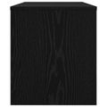 vidaXL TV skrinka 80 x 35 x 40 cm Čierny dub Kompozitné drevo