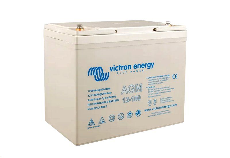 Baterie olověná  12V /100 Ah  Victron Energy AGM Super Cycle Solární