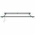vidaXL Rám markízy Červená 350 x 250 cm Polyester s PU povrchom