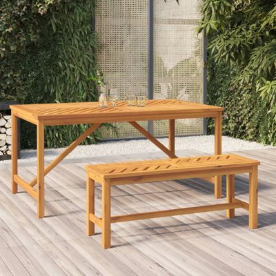 vidaXL Záhradná lavička 110 cm akáciový masív