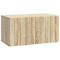 vidaXL Nástenná TV skrinka 59,5 x 31 x 30 cm Dub sonoma