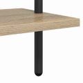 vidaXL Regál na knihy 6 úrovní 60 x 24 x 203 cm Kompozitné drevo