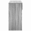 vidaXL Konzolový stôl Sivý Sonoma 96,5 x 38 x 75 cm Kompozitné drevo