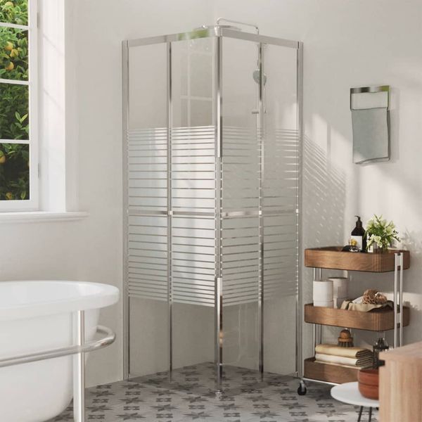 vidaXL Sprchový kút ESG 80x70x180 cm