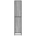 vidaXL Knižnica sivý dub sonoma 60x35x170,5 cm kompozitné drevo