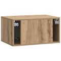 vidaXL Nástenná TV skrinka 59,5 x 41 x 30 cm Dub artisan