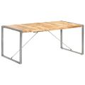 vidaXL Jedálenský stôl 180x90x75 cm masívne surové mangovníkové drevo