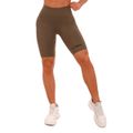 Dámske šortky Biker olive - GymBeam, veľkosť XXL, veľkosť oblečenia XXL