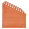 vidaXL Skleník, drevo 180x57x62 cm