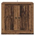 vidaXL Servírovacia skriňa 70 x 35,5 x 67,5 cm Staré drevo