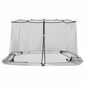 vidaXL Moskytiéra na altánok 220 mesh Čierna 4,5 x 3 x 2 m Polyester