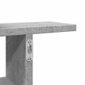 vidaXL Nástenné police 2 ks betónovo sivé 38x12x38 cm kompozitné drevo