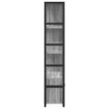 vidaXL Regál na knihy 80 x 30 x 155,5 cm Kompozitné drevo