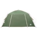 vidaXL Stan chata so strechou Zelená 300 x 210 x 156 cm Polyester