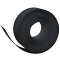 vidaXL Záhradné obruby 4 ks čierne 10 m 20 cm polyetylén