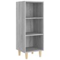vidaXL Komoda sivý dub sonoma 34,5x32,5x90 cm spracované drevo