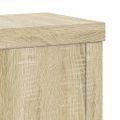 vidaXL Stojany na rastliny 2 ks dub sonoma 15x15x20cm kompozitné drevo