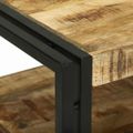 vidaXL Konferenčný stolík Hnedá 120 x 50 x 38 cm Masívne mango drevo