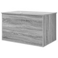 vidaXL Mačka Dom Sivý Sonoma 85 x 55 x 50,5 cm Kompozitné drevo
