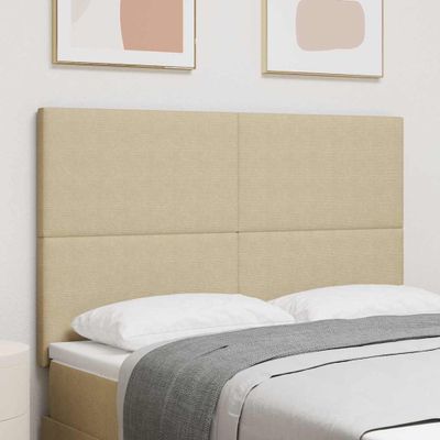 vidaXL LED hlavová doska Šedá zelená 160 cm Kordúrová tkanina
