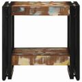 vidaXL Konferenčný stolík 40 x 40 x 38 cm Masívne obnovené drevo
