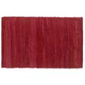 vidaXL Prestierania 4 ks chindi vínové 30x45 cm bavlnené
