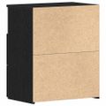 vidaXL Nočný stolík Čierny dub 50 x 32 x 60 cm Kompozitné drevo