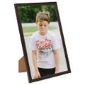 vidaXL Fotorámiky na stôl, koláž 5 ks, čierne 28x35 cm, MDF