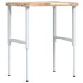 vidaXL Pracovný stôl 80x60x(73-99,5) cm masívna akácia obdĺžnik