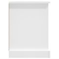 vidaXL TV skrinka biela 99,5x35,5x48 cm spracované drevo