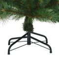 vidaXL Umelý Sklápací Vianočný Stromček Zelená 120 cm PVC, oceľ