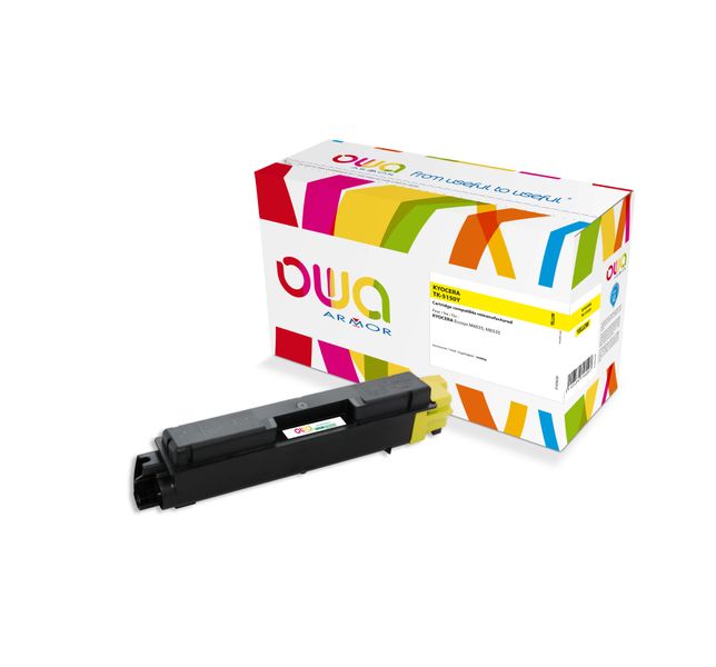 OWA Armor toner kompatibilný s Kyocera TK-5150Y, 10000st, žltá/yellow