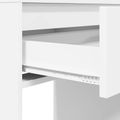 vidaXL Toaletné stolíky do spálne Biela 80 x 39,6 x 135 cm