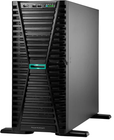 HPE ML110 G11 4510, 64 GB, 2 x 480 GB NVME, MR408i-o
