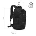 Batoh NILS Camp NC3905 Cobra 25L čierny