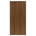 vidaXL Komoda hnedý dub 80x36x75 cm spracované drevo