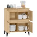 vidaXL Komoda dub sonoma 60x35x70 cm spracované drevo
