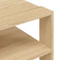 vidaXL Konferenčný stolík dub sonoma 58x58x40 cm kompozitné drevo