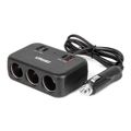 Predlžovacia zásuvka 1x USB-A 1x USB-C QC4.0 12V/24V 120W 80cm AMiO-04365