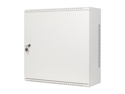 Lanberg 19'' racková skriňa pro montáž na stenu 6u+3u/540x200 nízkoprofilová šedá (zmontovaná)