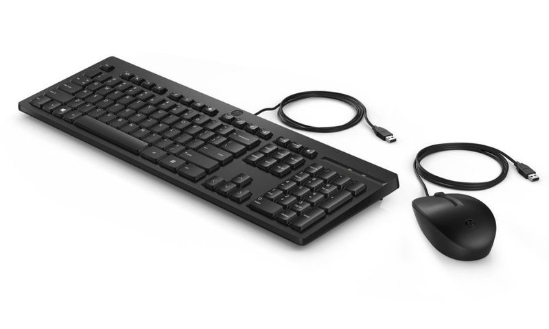 HP 225 Kabelová myš a klávesnice HP 225 Wired Mouse and Keyboard Combo G2 CZECH-SK
