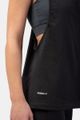 Dámske tielko Loose Cross Back Black - NEBBIA