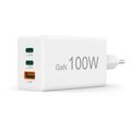 HAMA GaN, Rýchlonabíjačka, 2x USB-C PD/QC 100W