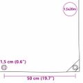 vidaXL Tarpaulin 650g / m² Oranžová 1,5 x 20 m Plátno s PVC povrchom